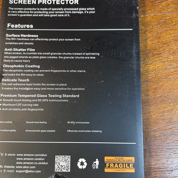 Tempered Glass Screen Protector - Picture 3 of 7